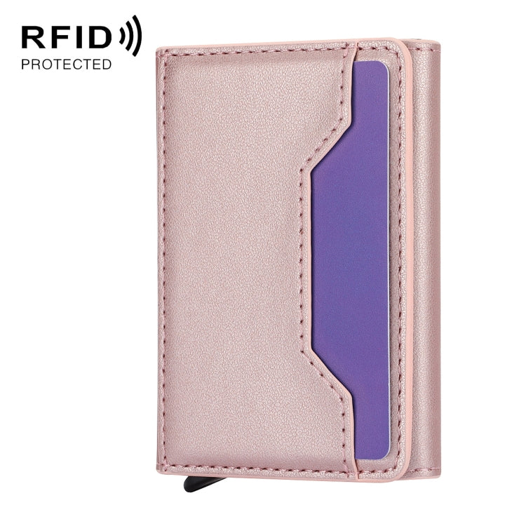 Anti Theft Brush Card Bag, Size:10x6x3cm(Rose Gold) - free shipping - PMC TechLife - Order now!