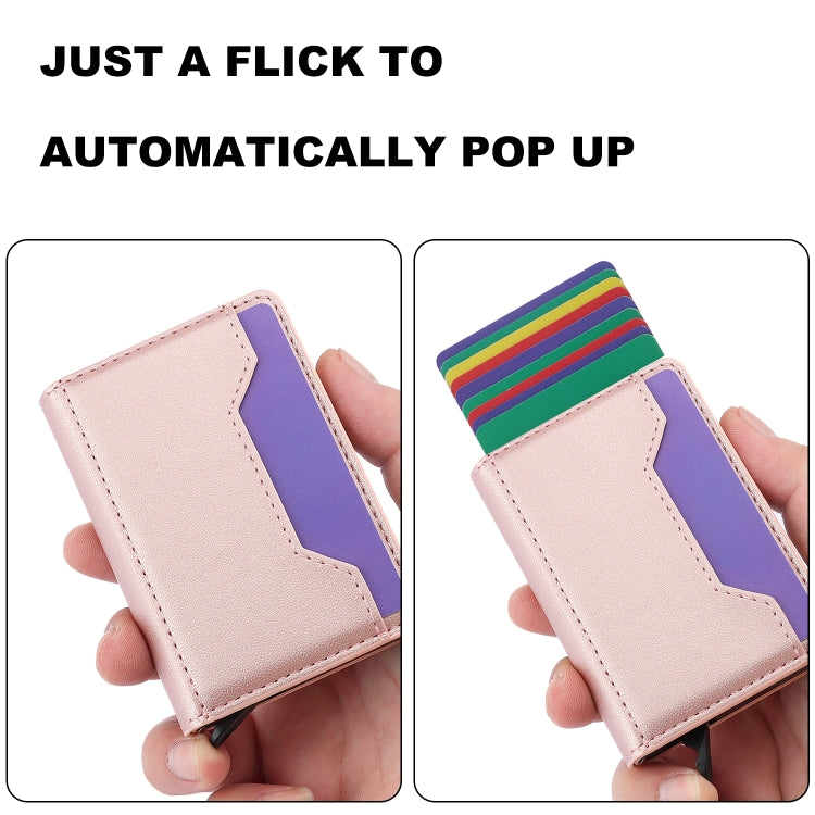 Anti Theft Brush Card Bag, Size:10x6x3cm(Rose Gold) - free shipping - PMC TechLife - Order now!
