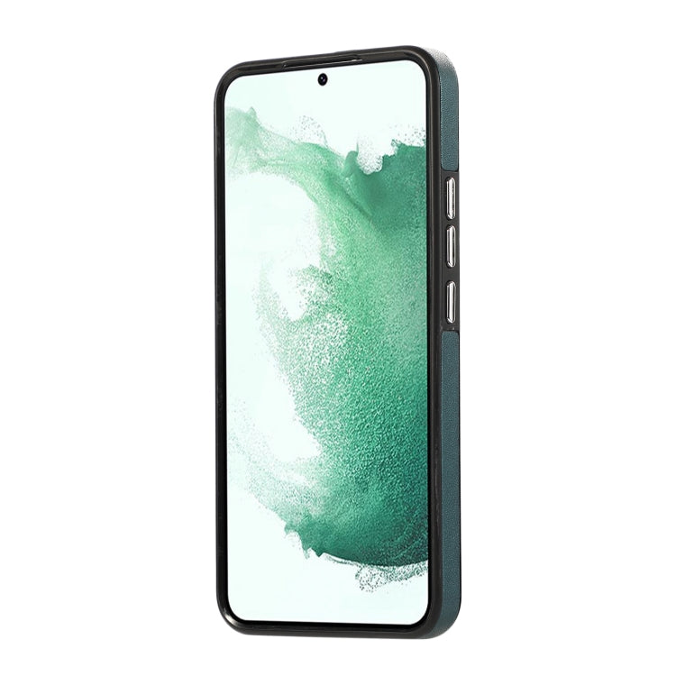 For Samsung Galaxy S23 5G Side Leather Magsafe Phone Case(Green) - Galaxy S23 5G Cases by PMC TechLife | Online Shopping South Africa | PMC TechLife