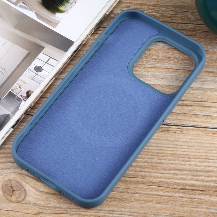 For iPhone 14 Pro MagSafe Liquid Silicone Phone Case(Blue) - free shipping - PMC TechLife - Order now!