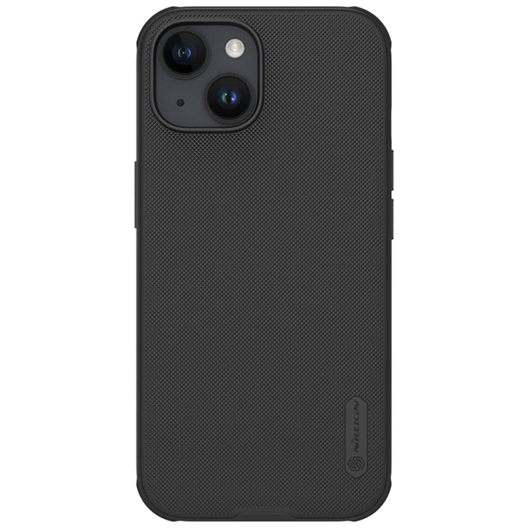 For iPhone 15 NILLKIN Frosted Shield Pro PC + TPU Phone Case(Black) - free shipping - PMC TechLife - Order now!