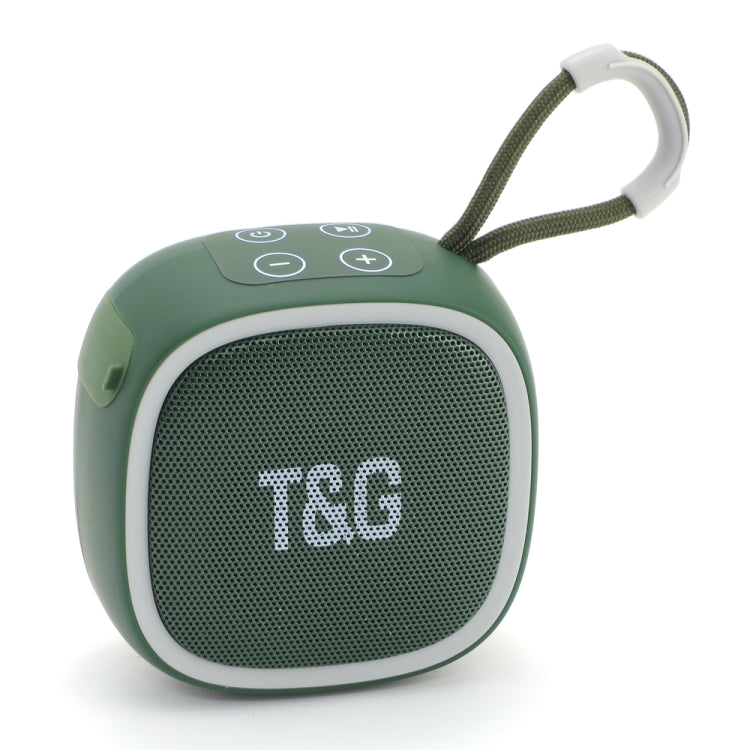 T&G TG659 Outdoor Portable TWS Mini Bluetooth Speaker(Dark Green) - Mini Speaker by T&G | Online Shopping South Africa | PMC TechLife