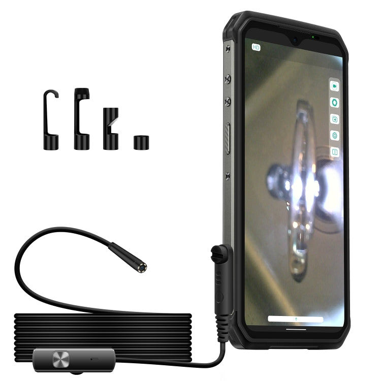 Ulefone Endoscope E1 IP67 Waterproof 3 in 1 Endoscope for Ulefone Power Armor 21 / 19 / 18T / 16 Pro / 13 / Armor Pad(Black) - free shipping - PMC TechLife - Order now!