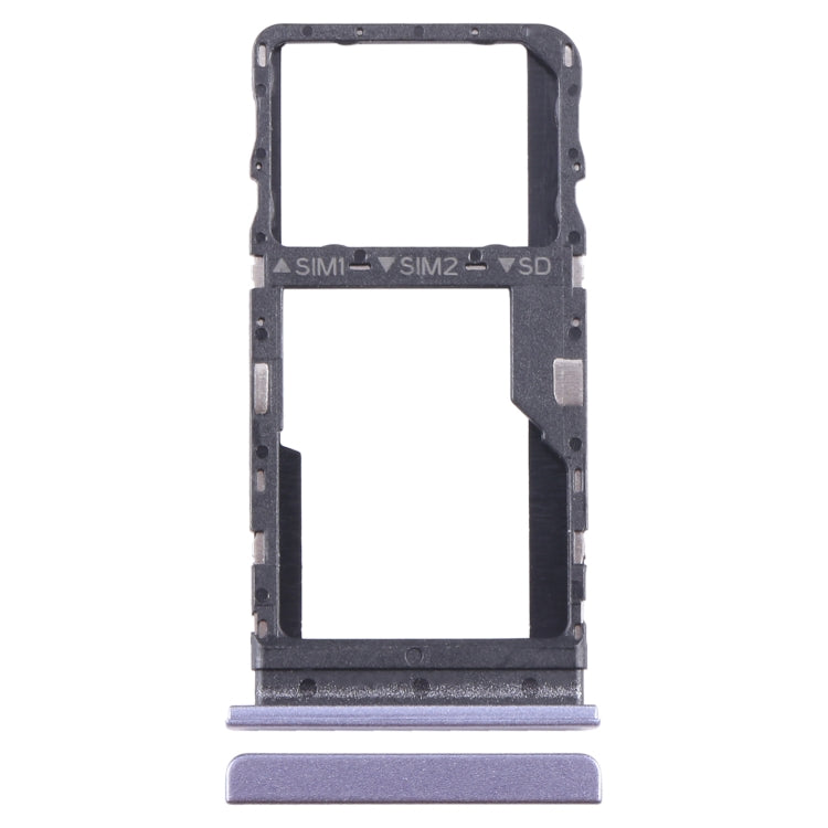 For TCL 40 SE Original SIM + Micro SD Card Tray(Purple) - For TCL by PMC TechLife | Online Shopping South Africa | PMC TechLife