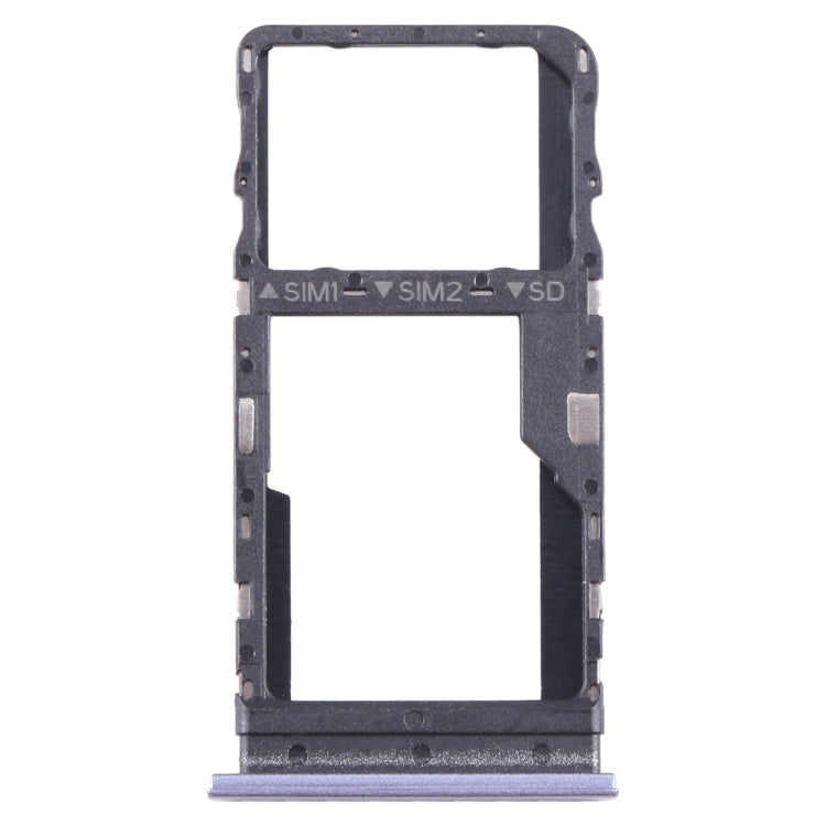For TCL 40 SE Original SIM + Micro SD Card Tray(Purple) - For TCL by PMC TechLife | Online Shopping South Africa | PMC TechLife