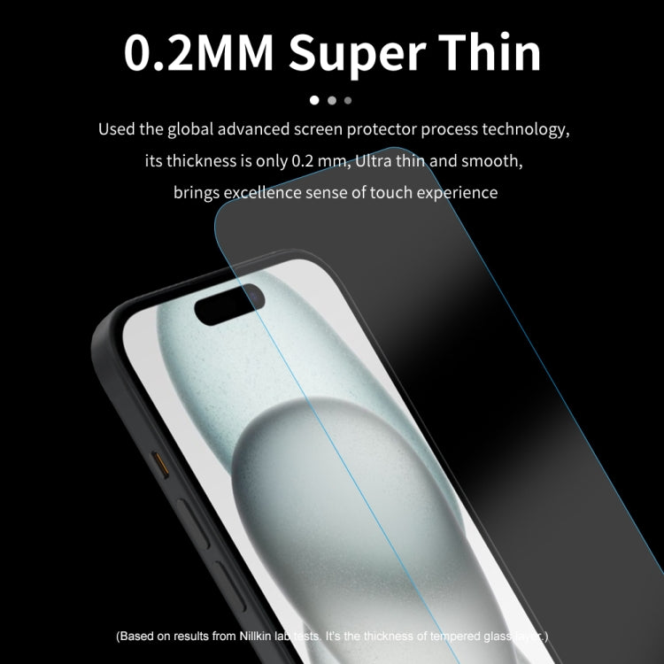 For iPhone 15 Pro NILLKIN H+Pro 0.2mm 9H Explosion-proof Tempered Glass Film - iPhone 15 Tempered Glass by NILLKIN | Online Shopping South Africa | PMC Jewellery