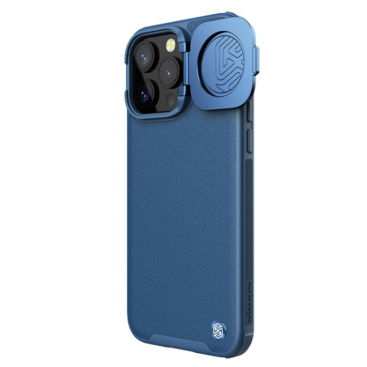 For iPhone 15 Pro Max NILLKIN CamShield Prop Series PC + TPU Phone Case(Blue) - iPhone 15 Pro Max Cases by NILLKIN | Online Shopping South Africa | PMC Jewellery