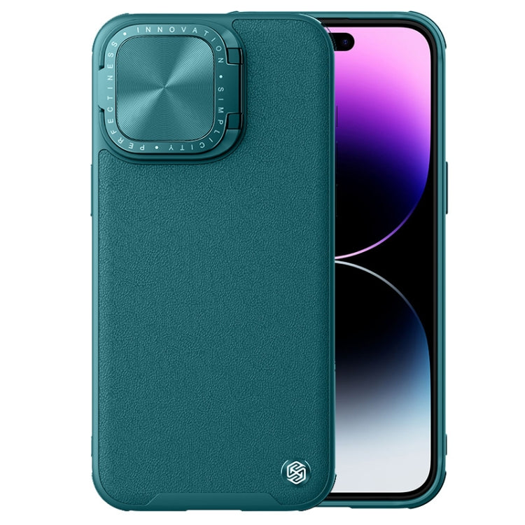 For iPhone 15 Pro Max NILLKIN CamShield Prop Series PC + TPU Phone Case(Green) - iPhone 15 Pro Max Cases by NILLKIN | Online Shopping South Africa | PMC TechLife | Buy Now Pay Later Mobicred