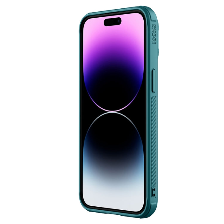 For iPhone 15 Pro Max NILLKIN CamShield Prop Series PC + TPU Phone Case(Green) - iPhone 15 Pro Max Cases by NILLKIN | Online Shopping South Africa | PMC TechLife | Buy Now Pay Later Mobicred