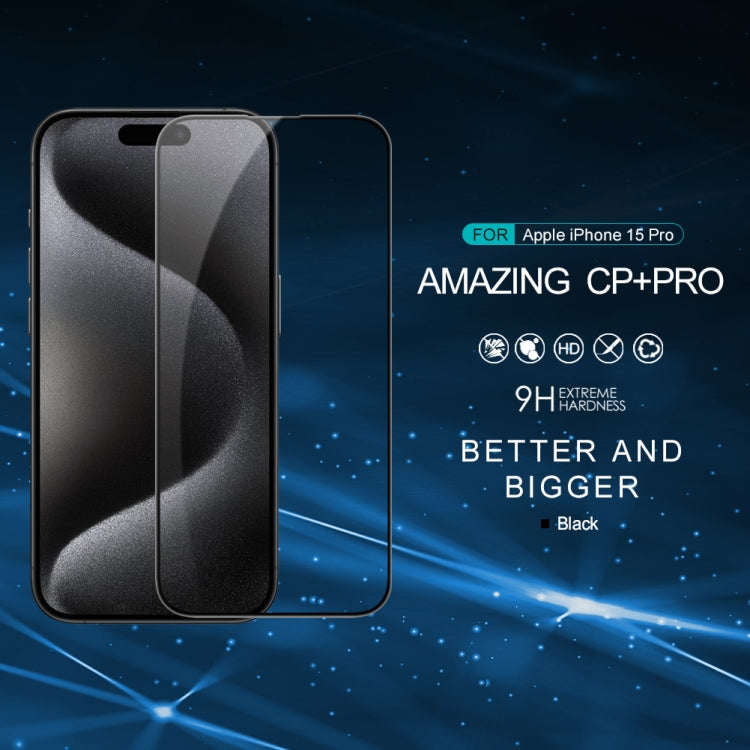 For iPhone 15 Pro NILLKIN CP+Pro Explosion-proof Tempered Glass Film - free shipping - PMC TechLife - Order now!