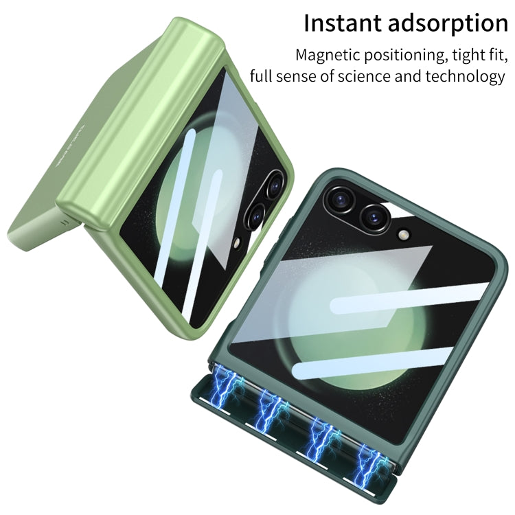 For Samsung Galaxy Z Flip5 GKK Integrated Full Coverage Folding Phone Case(Silver) - free shipping - PMC TechLife - Order now!