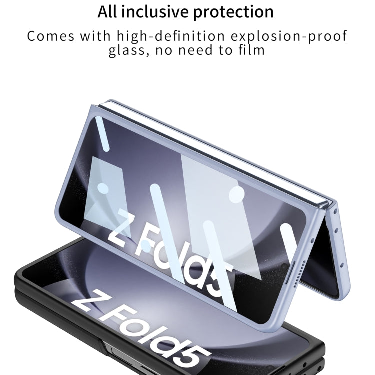 For Samsung Galaxy Z Fold5 5G GKK Integrated Ultra-thin PC Phone Case with Pen Slots, No Include Pen(Black) - free shipping - PMC TechLife - Order now!