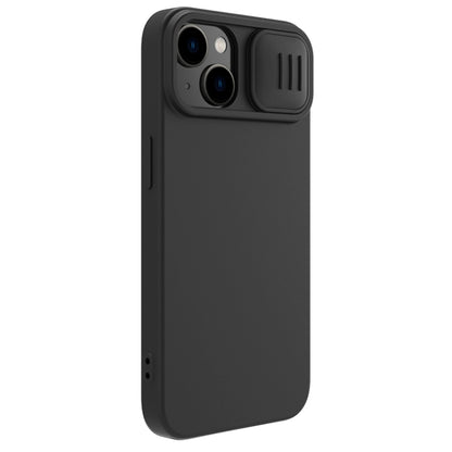 For iPhone 15 Plus NILLKIN CamShield Liquid Silicone Phone Case(Black) - iPhone 15 Plus Cases by NILLKIN | Online Shopping South Africa | PMC Jewellery