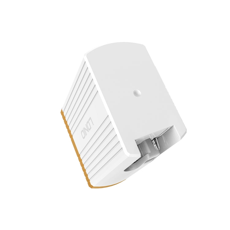 LDNIO A1302Q 2 in 1 18W QC3.0 USB Interface Grid Shape Travel Charger Mobile Phone Charger with 8 Pin Data Cable, EU Plug - free shipping - PMC TechLife - Order now!