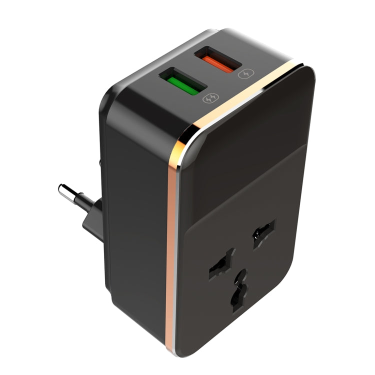 LDNIO SC1205 Universal Conversion Socket + QC3.0 USB + USB Interfaces Multifunction Travel Charger Mobile Phone Charger, EU Plug - USB Charger by LDNIO | Online Shopping South Africa | PMC TechLife | Buy Now Pay Later Mobicred