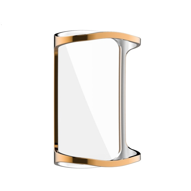 For Fitbit Charge 6 / 5 Full Coverage TPU Electroplated Watch Protective Case(Rose Gold) - Watch Cases by PMC TechLife | Online Shopping South Africa | PMC TechLife