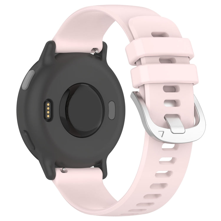 For Garmin vivoactive 5 / Active 5 20mm Silicone Watch Band(Pink) - Watch Bands by PMC TechLife | Online Shopping South Africa | PMC TechLife
