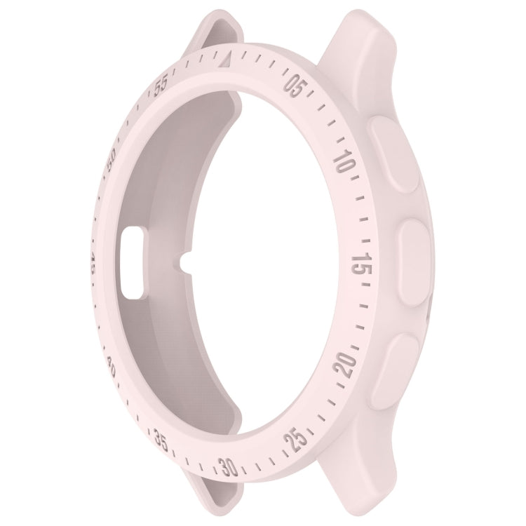 For Garmin Venu 3S Half Pack Hollow TPU Armor Watch Protective Case(Light Pink) - Watch Cases by PMC TechLife | Online Shopping South Africa | PMC TechLife