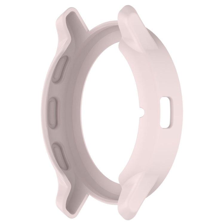 For Garmin Venu 3S Half Pack Hollow TPU Armor Watch Protective Case(Light Pink) - Watch Cases by PMC Jewellery | Online Shopping South Africa | PMC Jewellery