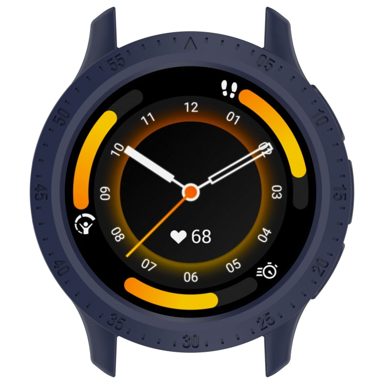 For Garmin Venu 3S Half Pack Hollow TPU Armor Watch Protective Case(Dark Blue) - Watch Cases by PMC TechLife | Online Shopping South Africa | PMC TechLife