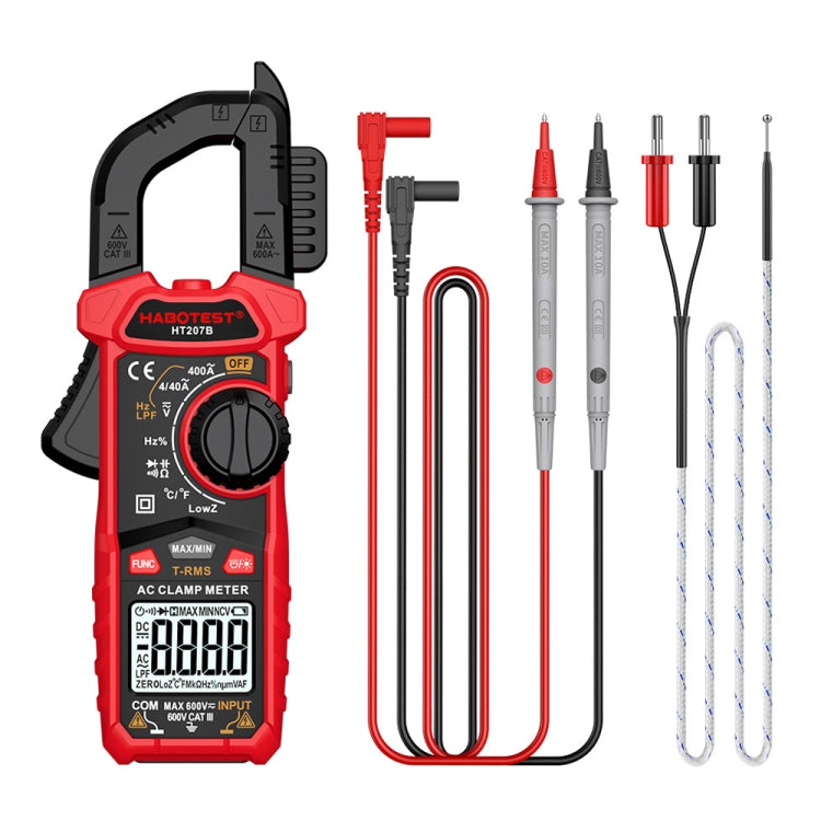 HABOTEST HT207B Multifunctional Digital Clamp Multimeter - free shipping - PMC TechLife - Order now!