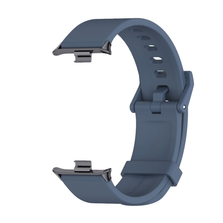 For Xiaomi Smart Band 9 Pro / 8 Pro Mijobs Silicone Breathable Watch Band(Midnight Blue+Black) - Watch Bands by MIJOBS | Online Shopping South Africa | PMC TechLife | Buy Now Pay Later Mobicred