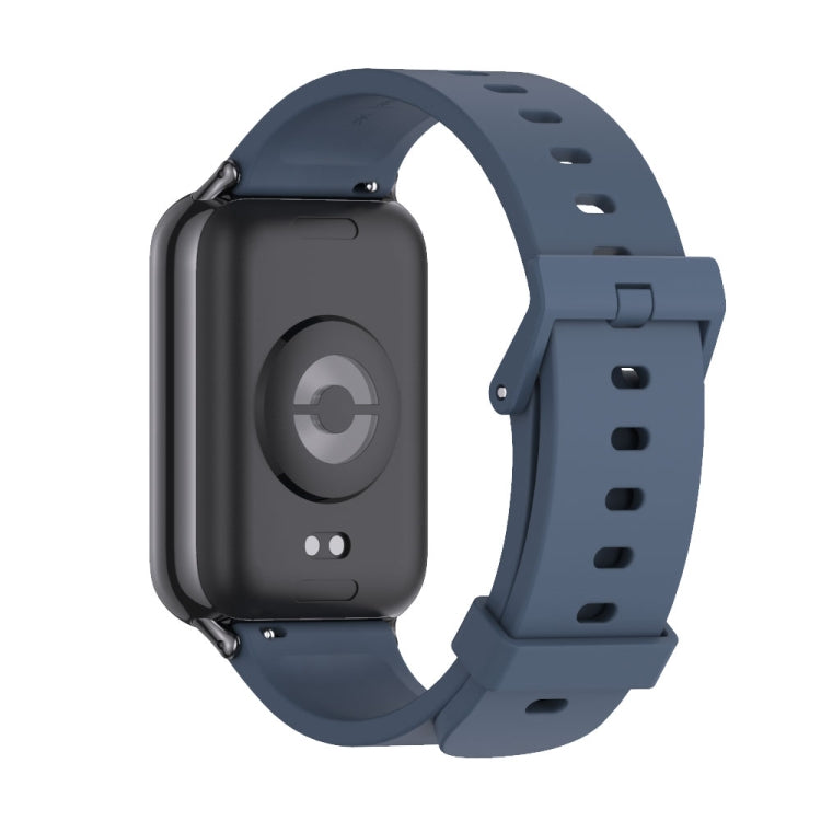 For Xiaomi Smart Band 9 Pro / 8 Pro Mijobs Silicone Breathable Watch Band(Midnight Blue+Black) - Watch Bands by MIJOBS | Online Shopping South Africa | PMC TechLife | Buy Now Pay Later Mobicred