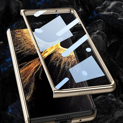 For Honor Magic VS GKK Integrated Magnetic Fold Hinge Shockproof Phone Case(Gold) - Honor Cases by GKK | Online Shopping South Africa | PMC Jewellery | Buy Now Pay Later Mobicred