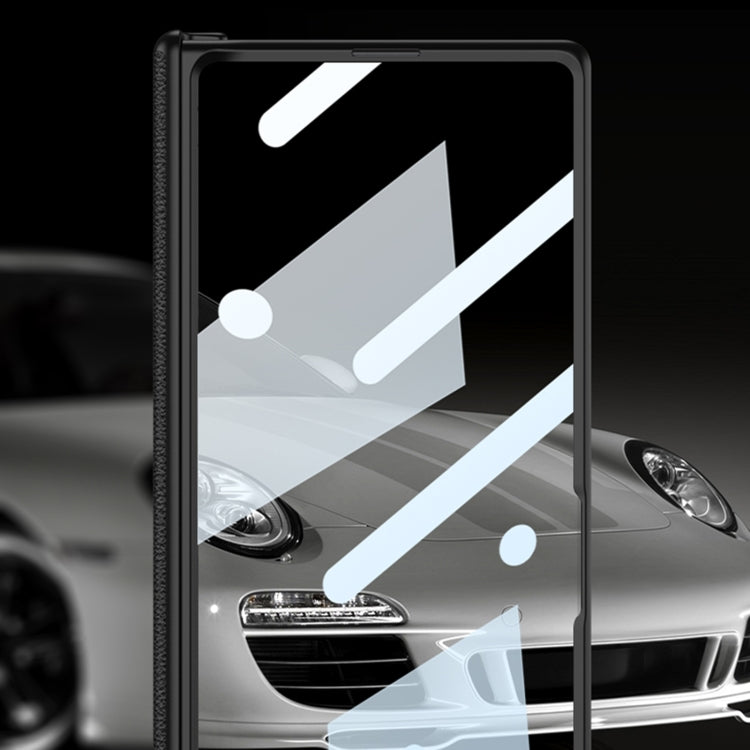 For Xiaomi Mix Fold 3 GKK Magnetic Hinge Flip Leather Phone Case with Holder(Black) - free shipping - PMC TechLife - Order now!