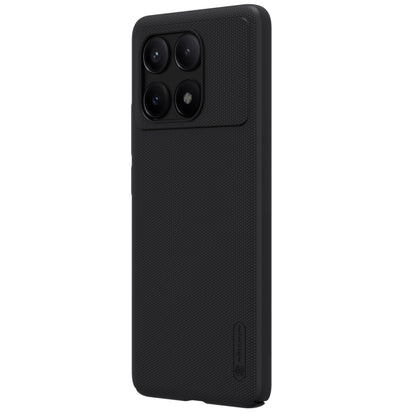 For Xiaomi Redmi K70E / Poco X6 Pro 5G NILLKIN Frosted PC Phone Case(Black) - K70E Cases by NILLKIN | Online Shopping South Africa | PMC Jewellery