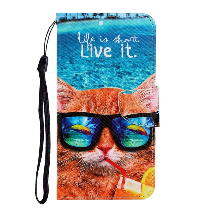 For Xiaomi Redmi 9A 3D Colored Drawing Horizontal Flip PU Leather Case with Holder & Card Slots & Wallet(Underwater Cat) - free shipping - PMC TechLife - Order now!