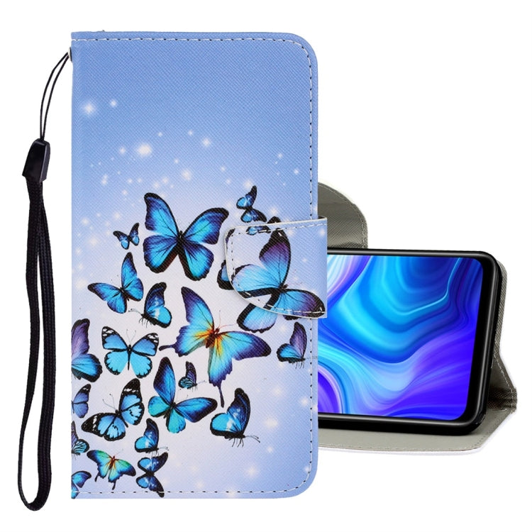 For Xiaomi Redmi 9A 3D Colored Drawing Horizontal Flip PU Leather Case with Holder & Card Slots & Wallet(Multiple Butterflies) - free shipping - PMC TechLife - Order now!