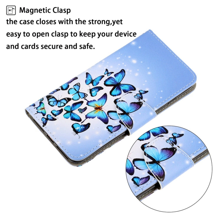 For Xiaomi Redmi 9A 3D Colored Drawing Horizontal Flip PU Leather Case with Holder & Card Slots & Wallet(Multiple Butterflies) - free shipping - PMC TechLife - Order now!
