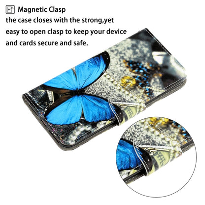 For Xiaomi Redmi 9A 3D Colored Drawing Horizontal Flip PU Leather Case with Holder & Card Slots & Wallet(A Butterfly) - Xiaomi Cases by PMC Jewellery | Online Shopping South Africa | PMC Jewellery