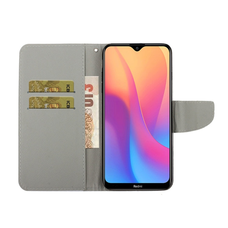 For Xiaomi Redmi 9A 3D Colored Drawing Horizontal Flip PU Leather Case with Holder & Card Slots & Wallet(Coconut Tree) - free shipping - PMC TechLife - Order now!