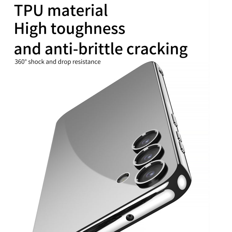 For Samsung Galaxy S24 GKK Plating Transparent TPU Phone Case, Without pen(Green) - Galaxy S24 5G Cases by GKK | Online Shopping South Africa | PMC TechLife | Buy Now Pay Later Mobicred