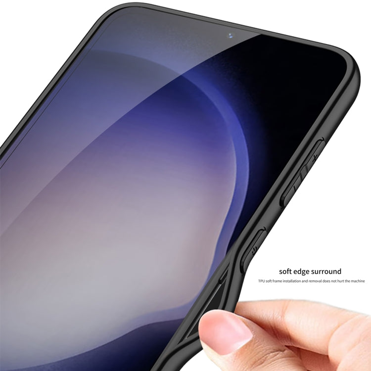 For Samsung Galaxy S24+ 5G GKK TPU + PU Full Coverage Phone Case(Vertical Texture) - free shipping - PMC TechLife - Order now!