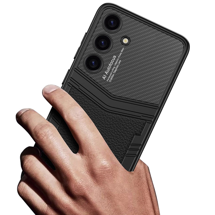 For Samsung Galaxy S24+ 5G GKK TPU + PU Full Coverage Phone Case(Vertical Texture) - free shipping - PMC TechLife - Order now!