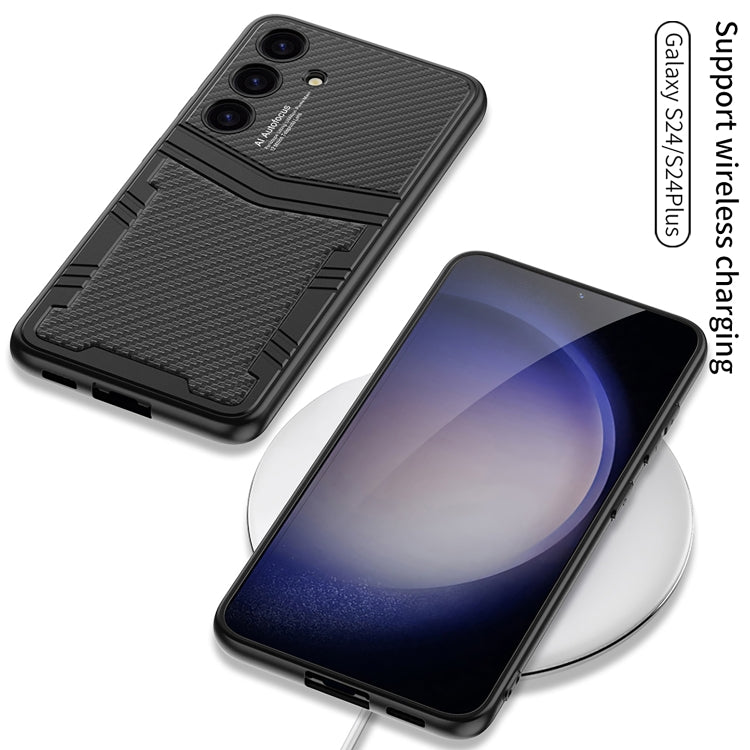 For Samsung Galaxy S24+ 5G GKK TPU + PU Full Coverage Phone Case(Python Texture) - Galaxy S24+ 5G Cases by GKK | Online Shopping South Africa | PMC TechLife | Buy Now Pay Later Mobicred