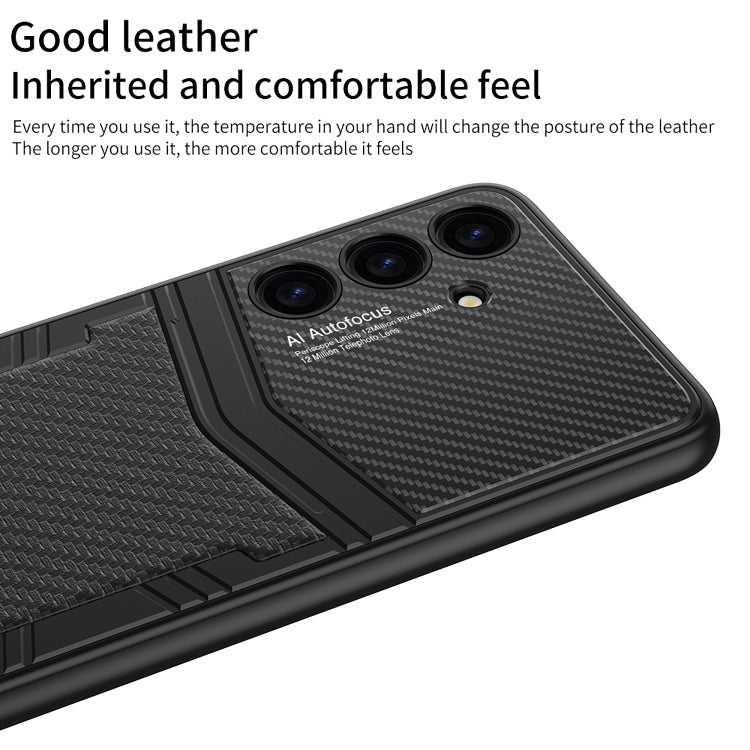 For Samsung Galaxy S24 5G GKK TPU + PU Full Coverage Phone Case(Python Texture) - Galaxy S24 5G Cases by GKK | Online Shopping South Africa | PMC TechLife | Buy Now Pay Later Mobicred