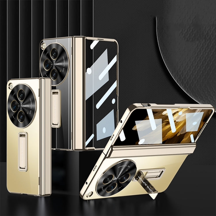 For OPPO Find N3 / OnePlus Open GKK Integrated Magnetic Fold Hinge Shockproof Phone Case(Gold) - OPPO Cases by GKK | Online Shopping South Africa | PMC TechLife | Buy Now Pay Later Mobicred