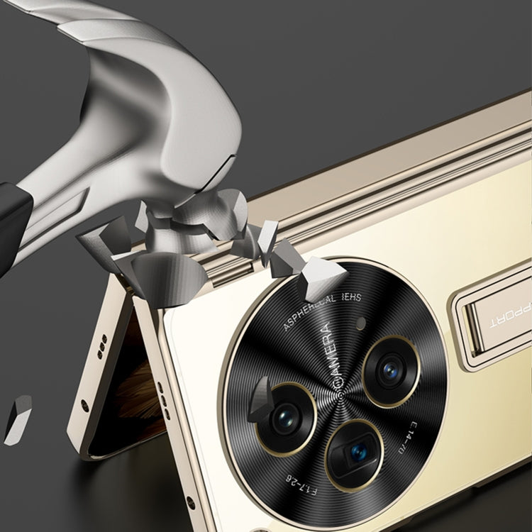 For OPPO Find N3 / OnePlus Open GKK Integrated Magnetic Fold Hinge Shockproof Phone Case(Gold) - OPPO Cases by GKK | Online Shopping South Africa | PMC TechLife | Buy Now Pay Later Mobicred