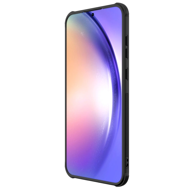 For Samsung Galaxy A55 NILLKIN Frosted Shield Pro PC + TPU Phone Case(Black) - Galaxy Phone Cases by NILLKIN | Online Shopping South Africa | PMC TechLife | Buy Now Pay Later Mobicred