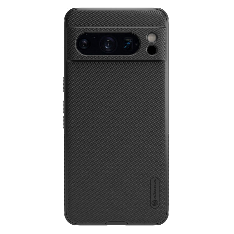 For Google Pixel 8 Pro NILLKIN Frosted Shield Pro Magnetic Magsafe Phone Case(Black) - Google Cases by NILLKIN | Online Shopping South Africa | PMC TechLife | Buy Now Pay Later Mobicred