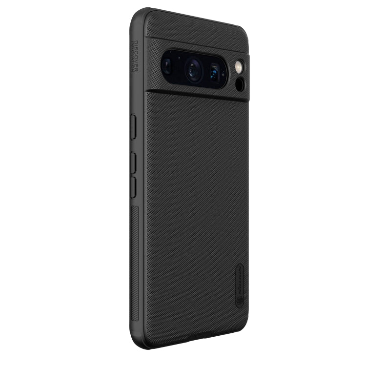 For Google Pixel 8 Pro NILLKIN Frosted Shield Pro Magnetic Magsafe Phone Case(Black) - Google Cases by NILLKIN | Online Shopping South Africa | PMC TechLife | Buy Now Pay Later Mobicred