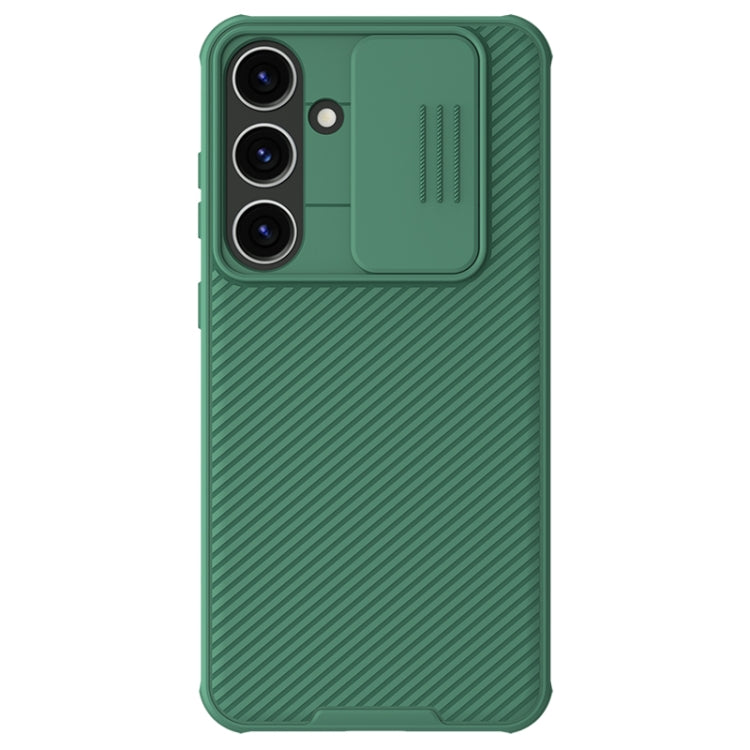 For Samsung Galaxy S24+ 5G NILLKIN Black Mirror Pro Series Camshield PC Phone Case(Green) - Galaxy S24+ 5G Cases by NILLKIN | Online Shopping South Africa | PMC TechLife | Buy Now Pay Later Mobicred