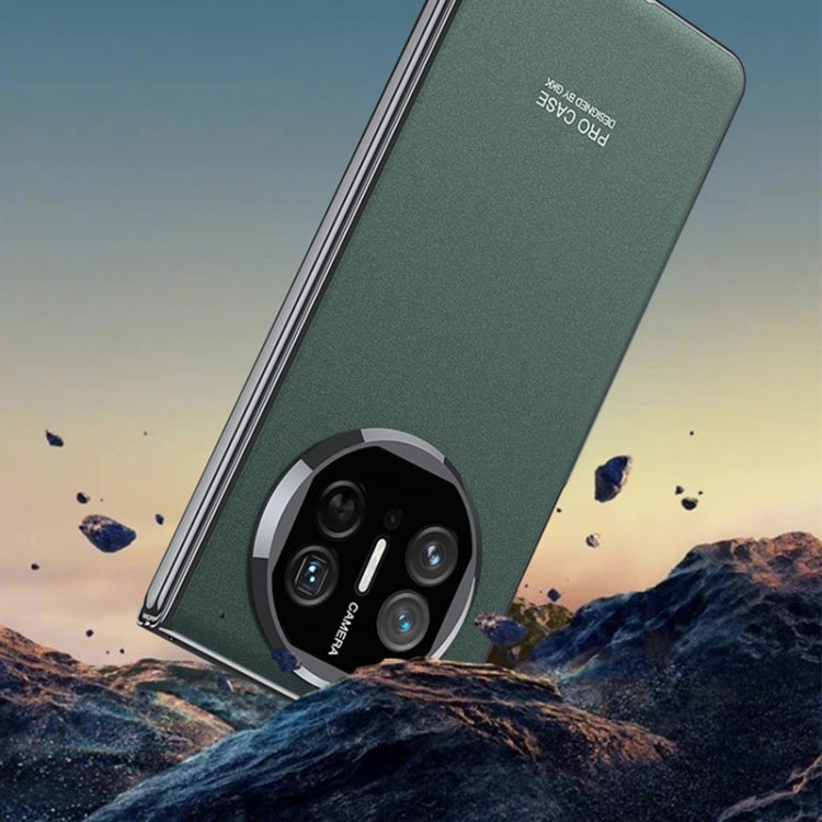For Huawei Mate X5 GKK AG Phantom Privacy Full Coverage Integrated Phone Case(Green) - Huawei Cases by GKK | Online Shopping South Africa | PMC TechLife | Buy Now Pay Later Mobicred