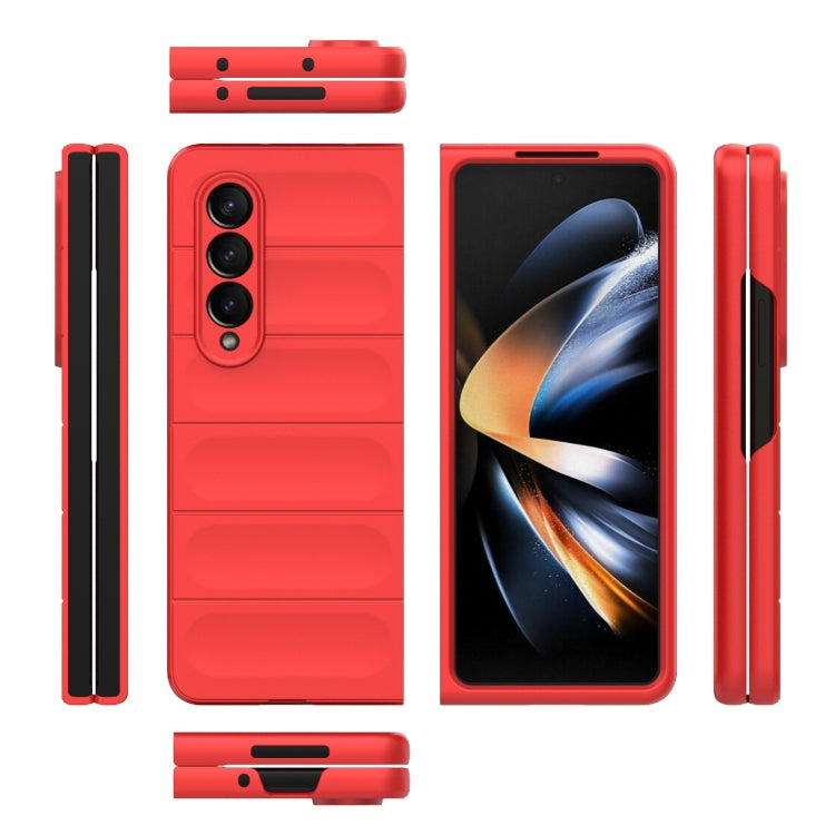 For Samsung Galaxy Z Fold4 5G Magic Shield Fold PC Shockproof Phone Case(Red) - free shipping - PMC TechLife - Order now!
