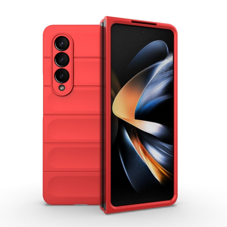 For Samsung Galaxy Z Fold4 5G Magic Shield Fold PC Shockproof Phone Case(Red) - free shipping - PMC TechLife - Order now!