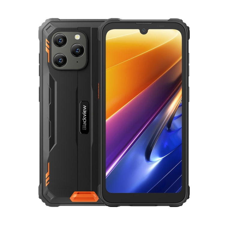 Blackview BV5300 Plus, 8GB+128GB, IP68/IP69K/MIL-STD-810H, 6.1 inch Android 13 MediaTek Helio G72 Octa Core, Network: 4G, OTG(Orange) - Blackview by Blackview | Online Shopping South Africa | PMC Jewellery | Buy Now Pay Later Mobicred